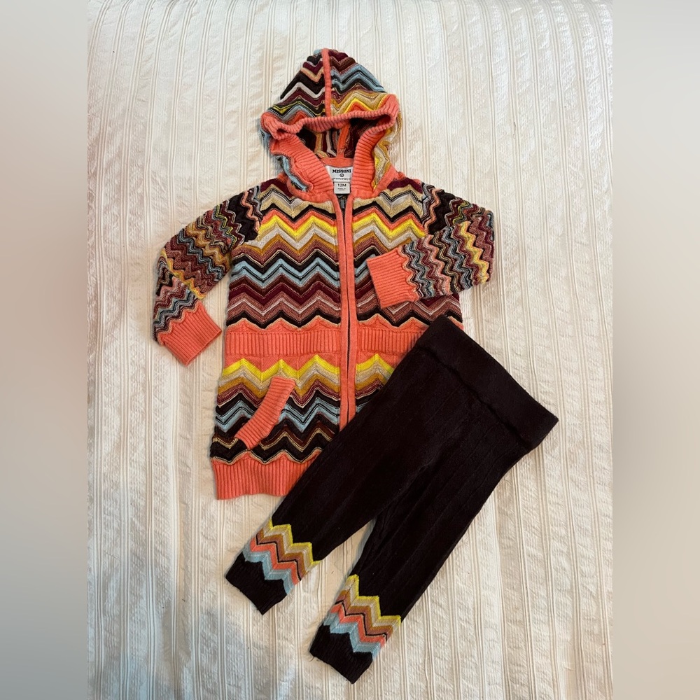 Missoni  Target Co-lab baby sweater set size 12 months